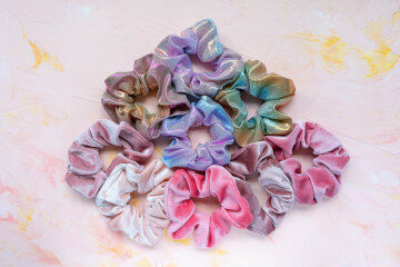 How to Make Your Own Scrunchies and Hair Accessories with Fabric